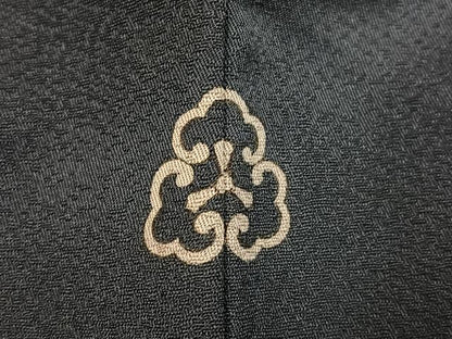 平和屋着物●訪問着　駒刺繍　枝桜文　暈し染め　金彩　正絹　逸品　AABH8317ph