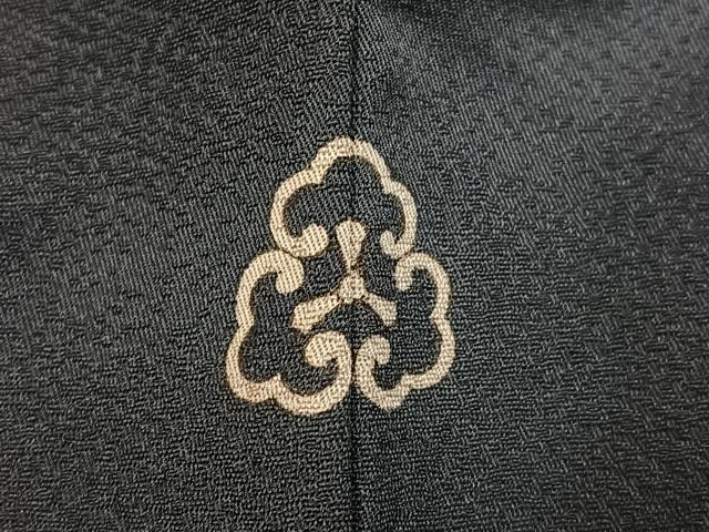 平和屋着物●訪問着　駒刺繍　枝桜文　暈し染め　金彩　正絹　逸品　AABH8317ph