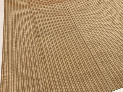 平和屋着物●上質な紬　間道　正絹　逸品　AABH8323ph