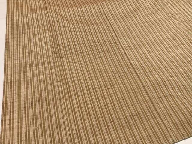 平和屋着物●上質な紬　間道　正絹　逸品　AABH8323ph