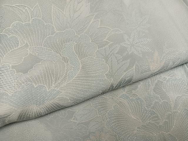 平和屋着物●豪華色留袖　草花文　蕎麦切色　正絹　逸品　AABH8336ph