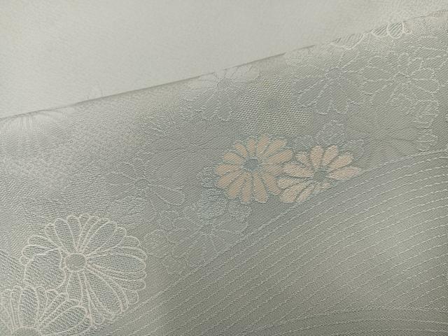 平和屋着物●豪華色留袖　草花文　蕎麦切色　正絹　逸品　AABH8336ph