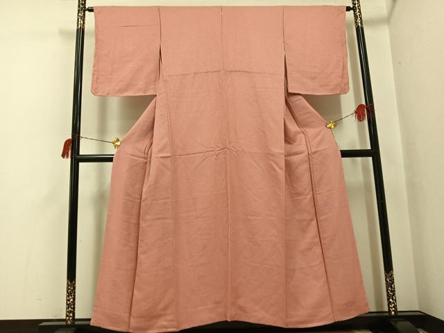 平和屋着物●上質な色無地　宍色　正絹　逸品　未使用　AABH8355ph 平和屋着物○上質な色無地 宍色 正絹 逸品 未使用 AABH8355ph