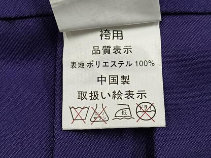 平和屋着物●女性　行灯袴　レース　色無地　滅紫色　未使用　AABH8364ph