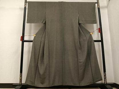 平和屋着物●江戸小紋　鮫小紋柄　正絹　逸品　AABH8379ph