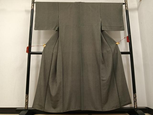 平和屋着物●江戸小紋　鮫小紋柄　正絹　逸品　AABH8379ph