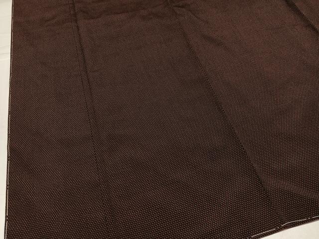 平和屋着物●本塩沢　蚊絣　正絹　逸品　未使用　AABH8397ph