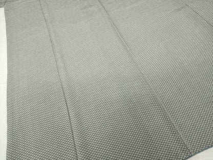 平和屋着物●江戸小紋　四つ菱　正絹　逸品　AABH8402ck