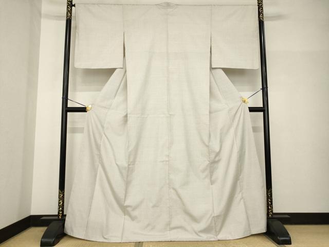 平和屋着物●本場大島紬　白大島　100亀甲　総詰め　ますいわ屋扱い　正絹　逸品　AABH8419ck