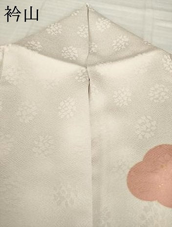 平和屋着物●訪問着　駒刺繍　雲重ね文　金彩　正絹　逸品　AABH8426ck