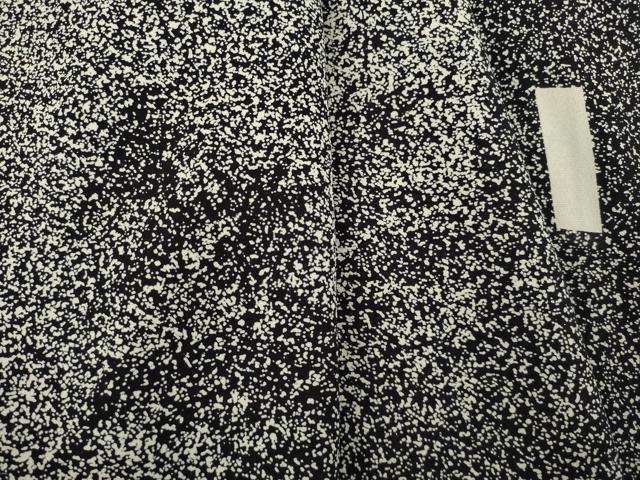 平和屋着物●訪問着　樹林文　黒地　正絹　逸品　AABH8427ck