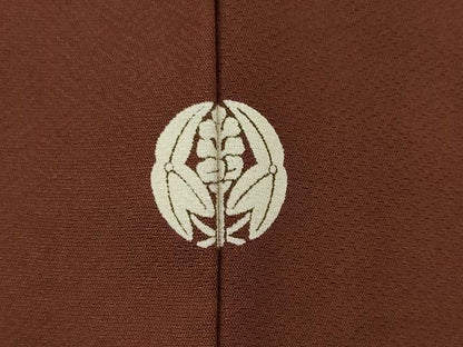 平和屋着物●訪問着　箔散らし花文　金彩　正絹　逸品　AABH8438ck