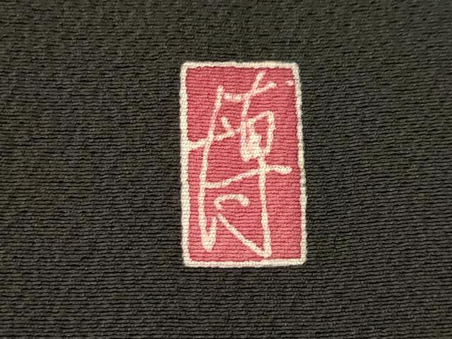 平和屋着物●豪華黒留袖　友禅　作家物　花鳥文　正絹　逸品　AABH8449ck