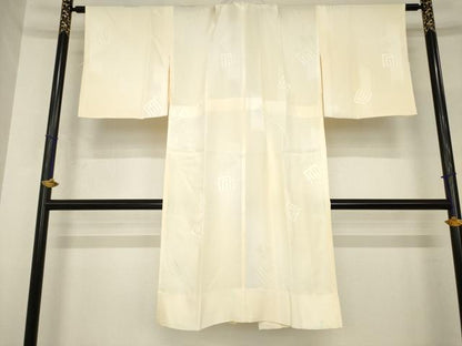 平和屋着物●長襦袢　無双仕立て　源氏香地紋　暈し染め　正絹　逸品　AABH8450ck