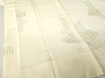 平和屋着物●長襦袢　無双仕立て　源氏香地紋　暈し染め　正絹　逸品　AABH8450ck