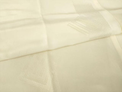 平和屋着物●長襦袢　無双仕立て　源氏香地紋　暈し染め　正絹　逸品　AABH8450ck
