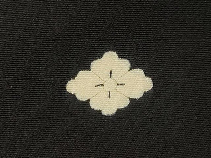 平和屋着物●本加賀友禅作家　押田正義　黒留袖　花鳥文　正絹　逸品　AABH8451ck