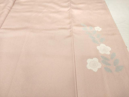 平和屋着物●訪問着　地紙吉祥花文　金彩　正絹　逸品　AABH8462ck