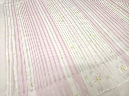 平和屋着物●長襦袢　無双仕立て　舞桜文　洗える着物　AABH8470ck