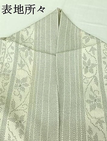 平和屋着物▽本塩沢　単衣　吉祥文　正絹　逸品　CAAT9508dy 楽天市場】平和屋着物▽本塩沢 単衣 幾何学花文 正絹 逸品 AABB2403fy