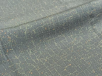 平和屋着物▽上質な小紋　単衣　霞文　正絹　逸品　AABH8534jh