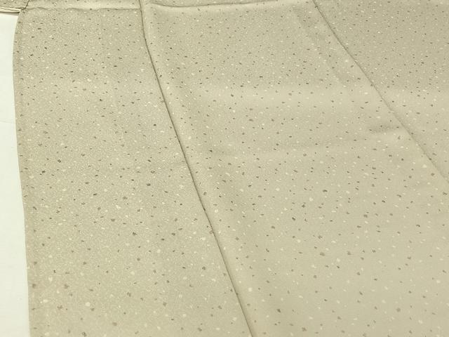 平和屋着物▽ジャパンオートクチュール 渡辺雪三郎 小紋 単衣 箔散らし