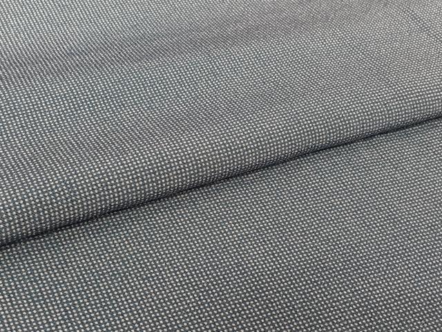 平和屋着物▽小紋師　黒岩秀硯　江戸小紋　単衣　角通し　正絹　逸品　AABH8574jh