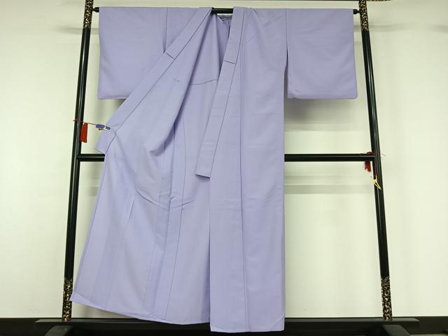 平和屋着物▽色無地　単衣　半色　洗える着物　AABH8575jh