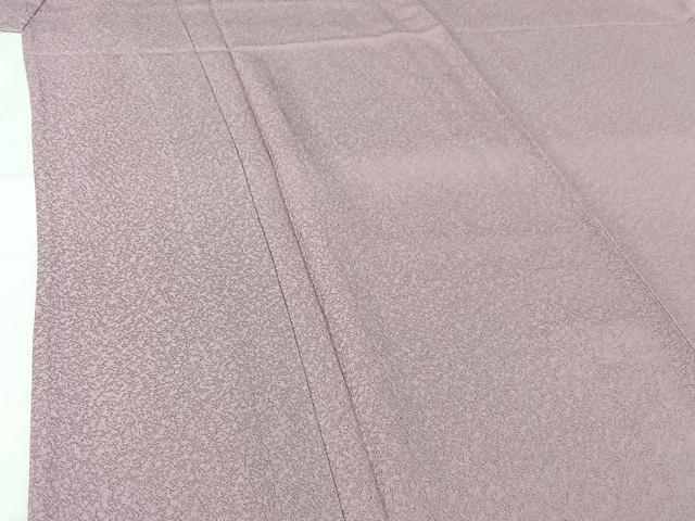 平和屋着物▽上質な色無地　単衣　淡紅藤色　正絹　逸品　AABH8652jh