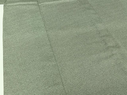 平和屋着物▽小紋　単衣　格子　洗える着物　AABH8660jh