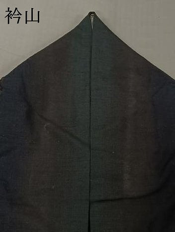 平和屋着物▽上質な紬　単衣　霞文　正絹　逸品　AABH8661jh