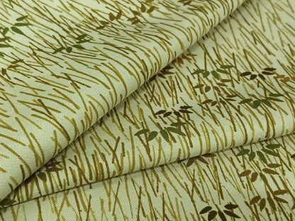 平和屋着物▽本場大島紬　染大島　単衣　草葉文　正絹　逸品　AABH8667jh