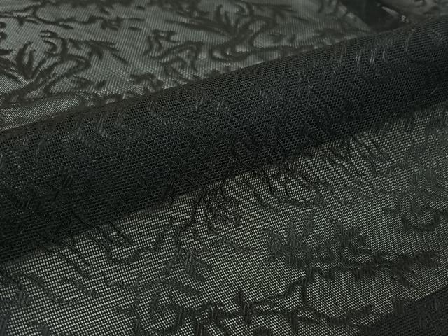 平和屋着物▽羽織　スリーシーズン　春夏秋　塵除け　流水花文　正絹　逸品　AABH8675jh