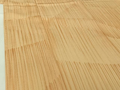 平和屋着物▽上質な小紋　単衣　霞文　正絹　逸品　AABH8676jh