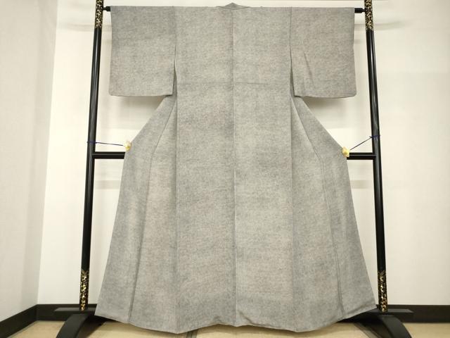 平和屋着物●江戸小紋　鮫小紋柄　正絹　逸品　AABH8771ck