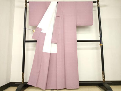 平和屋着物●江戸小紋　鮫小紋柄　正絹　逸品　AABH8775ck
