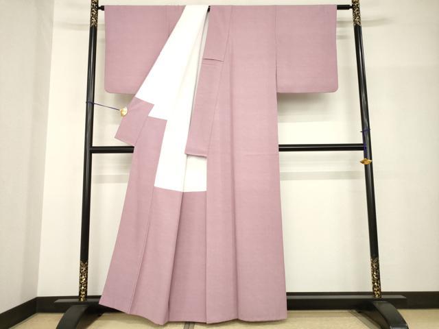 平和屋着物●江戸小紋　鮫小紋柄　正絹　逸品　AABH8775ck