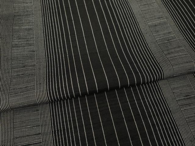平和屋着物●上質な紬　間道　正絹　逸品　AABH8780ck