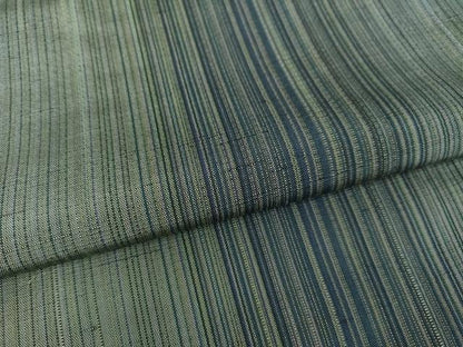 平和屋着物●上質な紬　間道　正絹　逸品　AABH8784ck