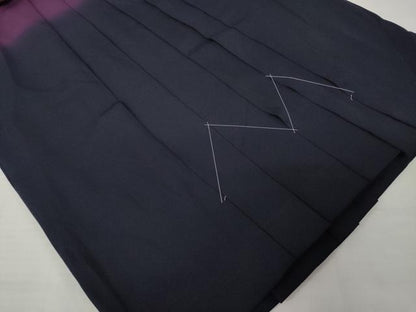 平和屋着物●女性　行灯袴　霞文　暈し染め　洗える着物　AABH8793ck