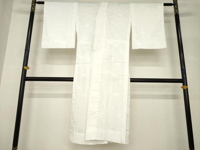 平和屋着物●長襦袢　無双仕立て　花尽くし地紋　洗える着物　AABH8804ck
