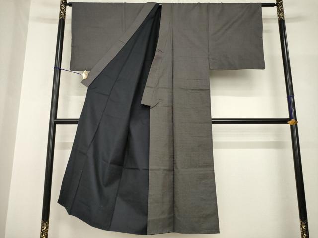 平和屋着物●男性　本場大島紬　アンサンブル　100亀甲　総詰め　正絹　逸品　AABH8808ck