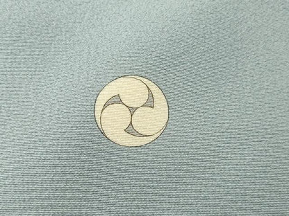 平和屋着物●本加賀友禅作家　百貫華峰　色留袖　花鳥文　正絹　逸品　AABH8817ck
