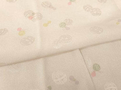 平和屋着物●長襦袢　無双仕立て　瓢箪　正絹　逸品　未使用　AABH8827ck