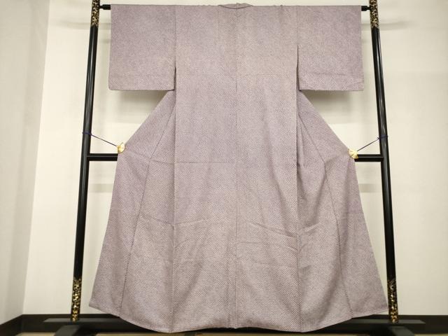 平和屋着物●大変加工の良い総絞り小紋　やまと誂製　正絹　逸品　AABH8836ck