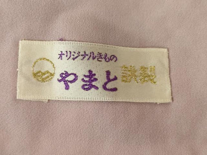 平和屋着物●大変加工の良い総絞り小紋　やまと誂製　正絹　逸品　AABH8836ck