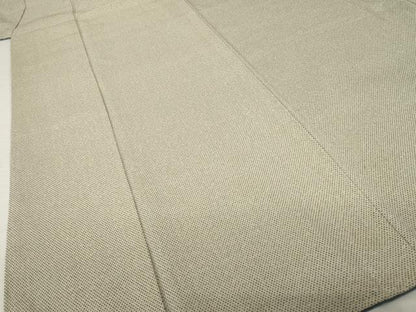 平和屋着物●お召　蚊絣文様　正絹　逸品　AABH8838ck