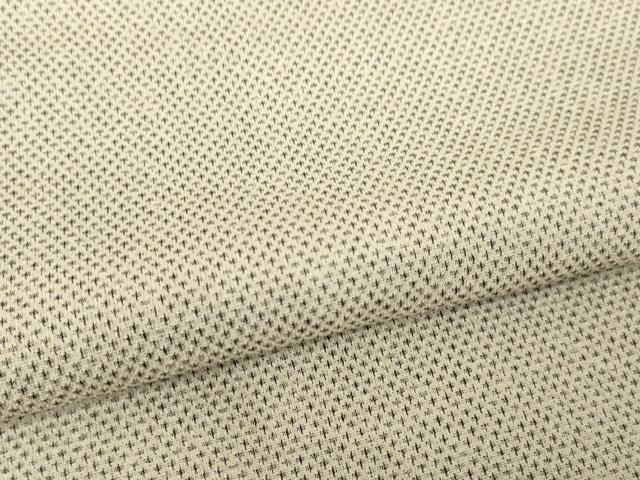 平和屋着物●お召　蚊絣文様　正絹　逸品　AABH8838ck
