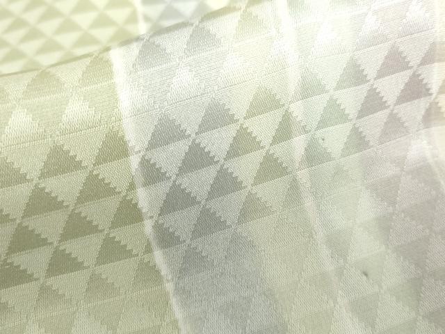 平和屋着物●長襦袢　無双仕立て　間道　正絹　逸品　AABH8855cs