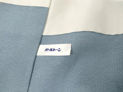 平和屋着物●訪問着　友禅　松竹梅風景文　正絹　逸品　AABH8879cs